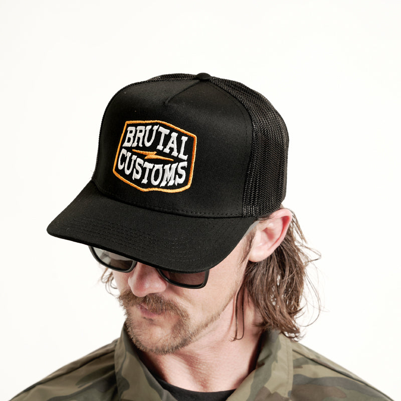 TJ Brutal Customs Badge of Honor Trucker Hat