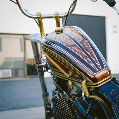 Finned Risers for Honda Shadows - Fits 1" Handlebars (2", 4" or 6" Rise)