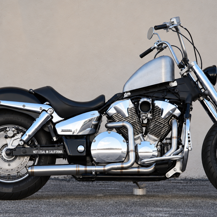 2-1 Performance Stainless Exhaust - Honda Shadow VTX1300