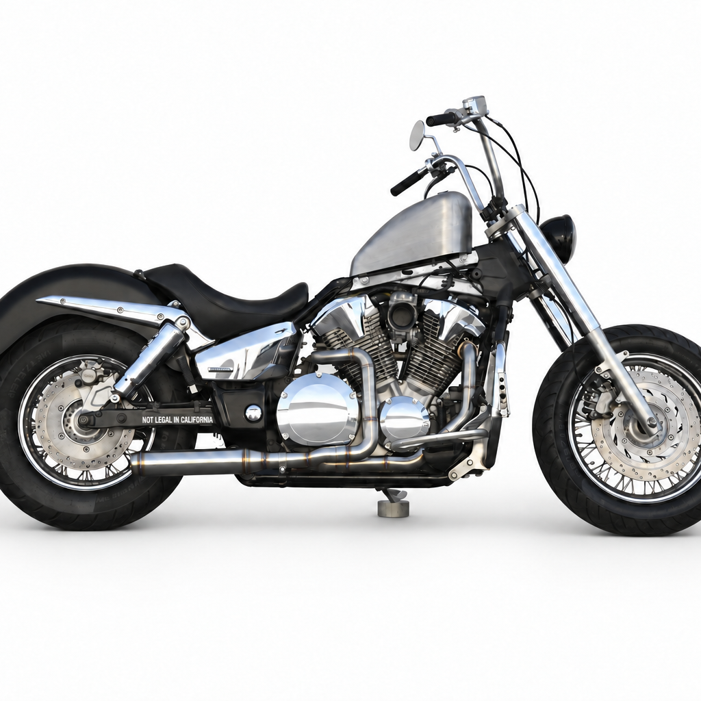 2-1 Performance Stainless Exhaust - Honda Shadow VTX1300