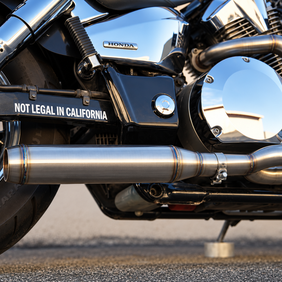 2-1 Performance Stainless Exhaust - Honda Shadow VTX1300