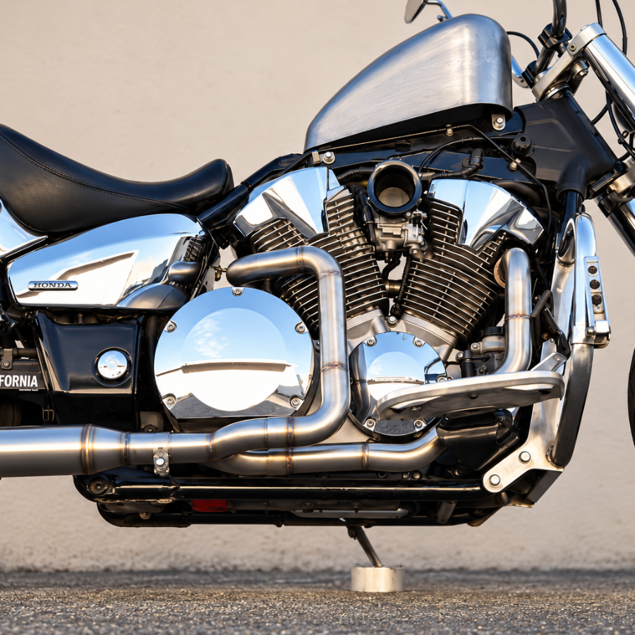 2-1 Performance Stainless Exhaust - Honda Shadow VTX1300