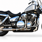2-1 Performance Stainless Exhaust - Honda Shadow VTX1300