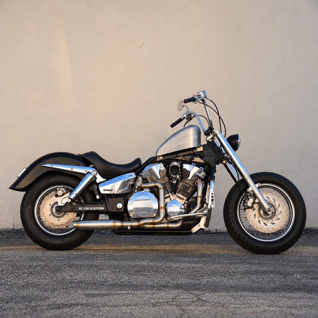2-1 Performance Stainless Exhaust - Honda Shadow VTX1300