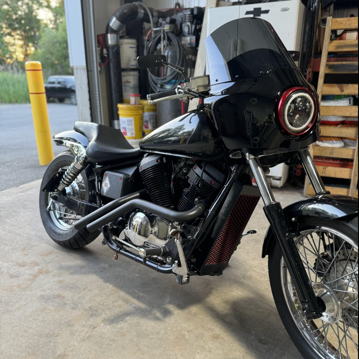 Backdraft Exhaust - Honda VT750 Spirit, ACE, RS