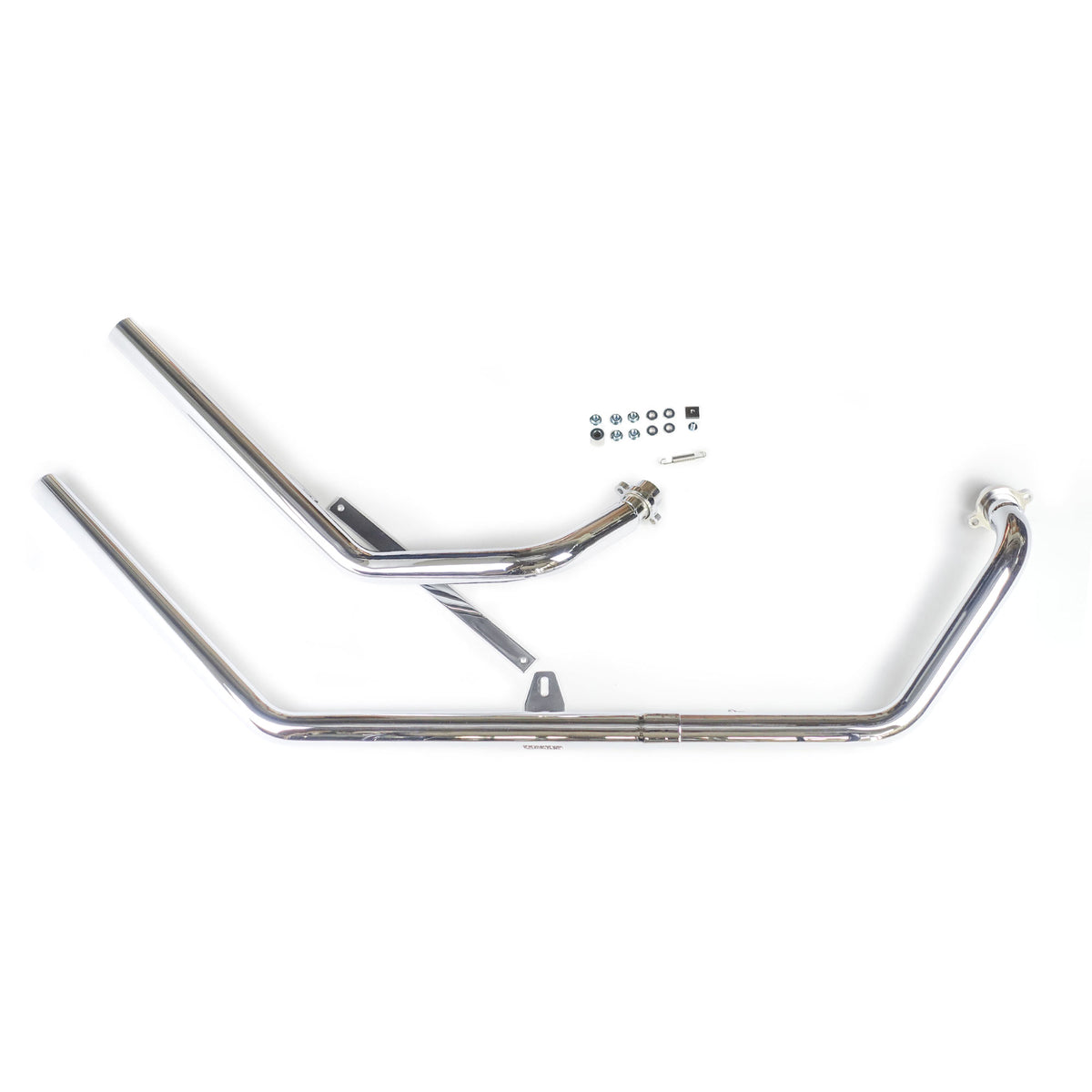 Wide Profile Upsweep Exhaust - Chrome - Fits Honda Shadow VT600 – TJ ...