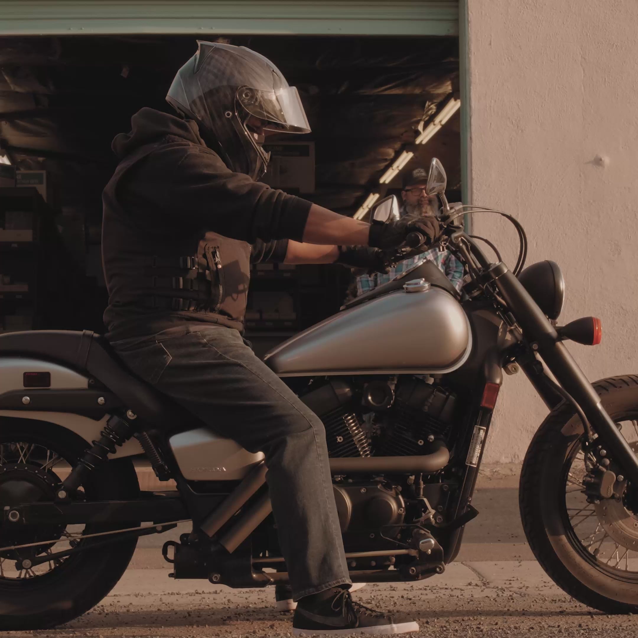 Backdraft Exhaust - Honda VT750 - 2004 & Newer Aero Phantom Spirit