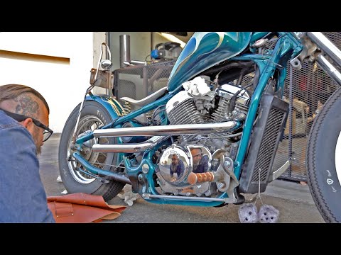 Tracker Exhaust Pipes - Honda Shadow VT600 VLX 600