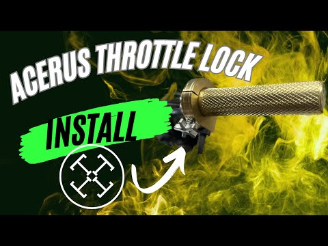 The Acerus With Throttle Lock - Single Cable Throttle Assembly for Honda Shadows