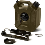 3L Lockable Jerry Can + Sissy Bar Mount
