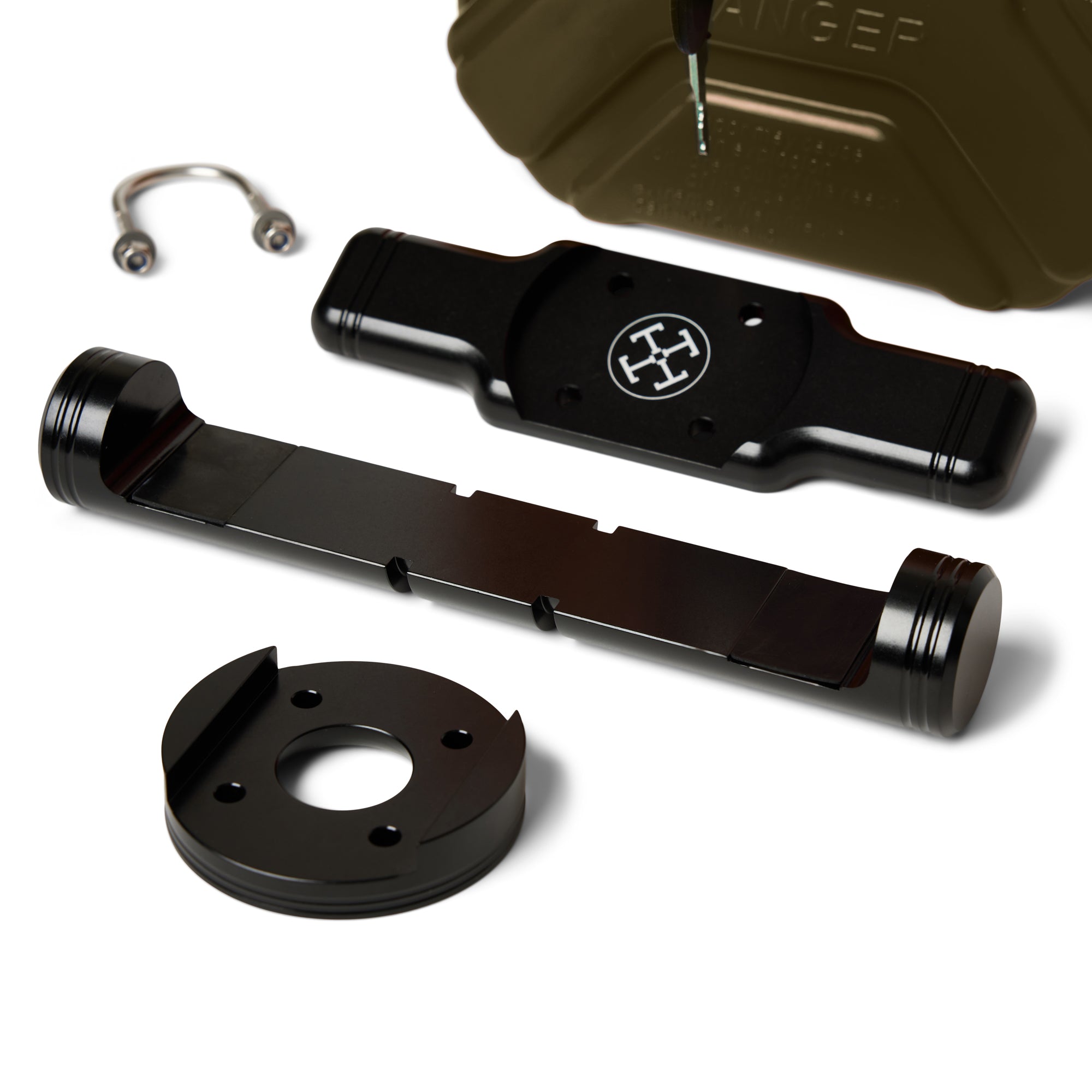 3L Lockable Jerry Can + Sissy Bar Mount