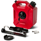 3L Lockable Jerry Can + Sissy Bar Mount