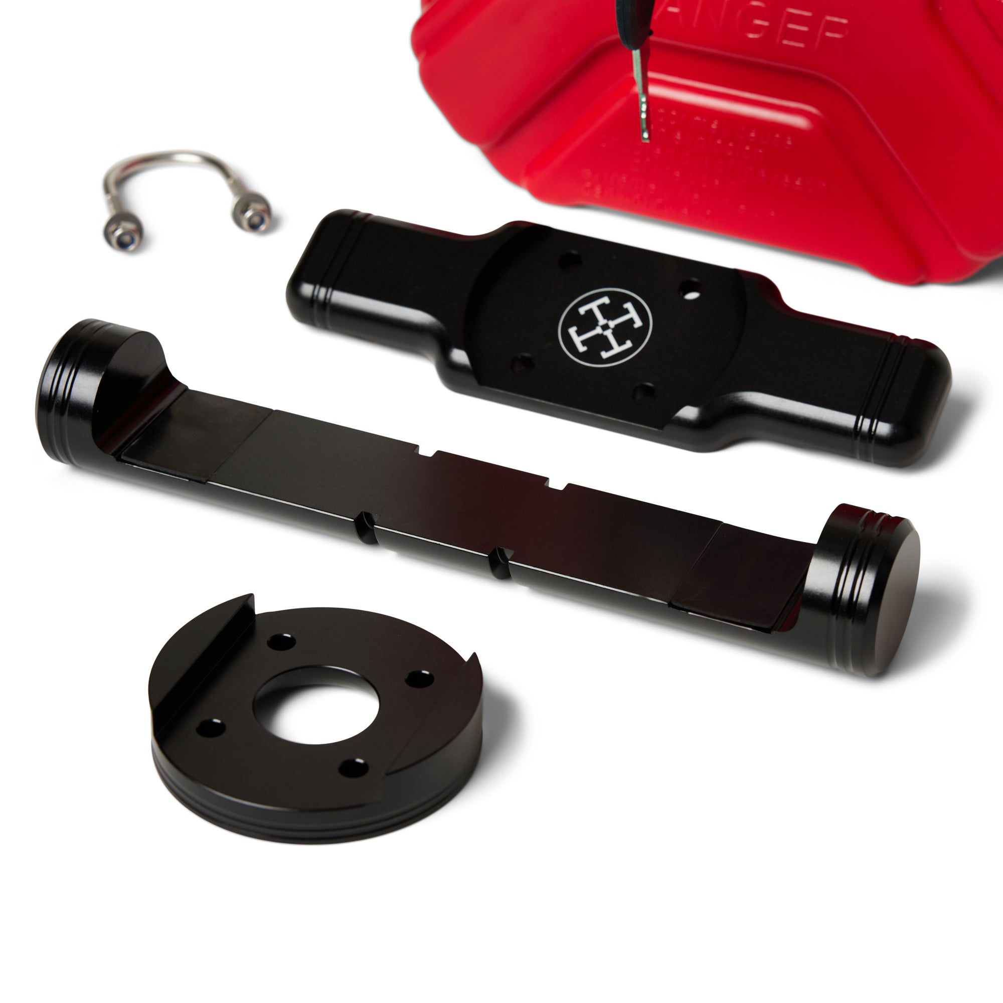 3L Lockable Jerry Can + Sissy Bar Mount