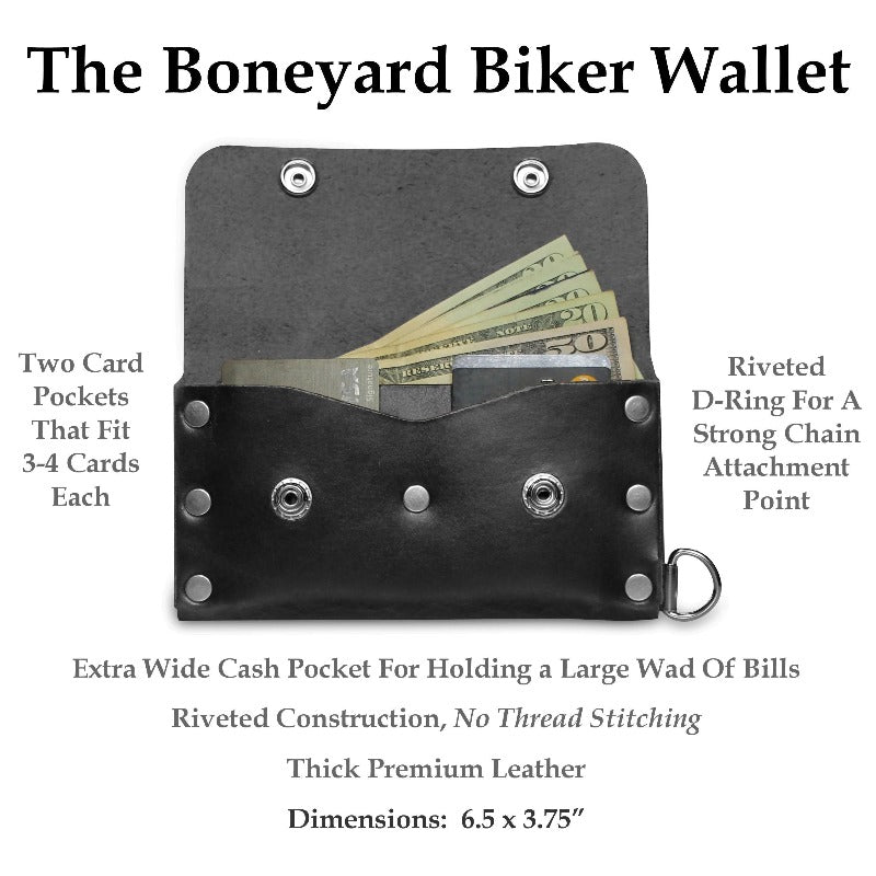 The Boneyard Biker Chain Wallet