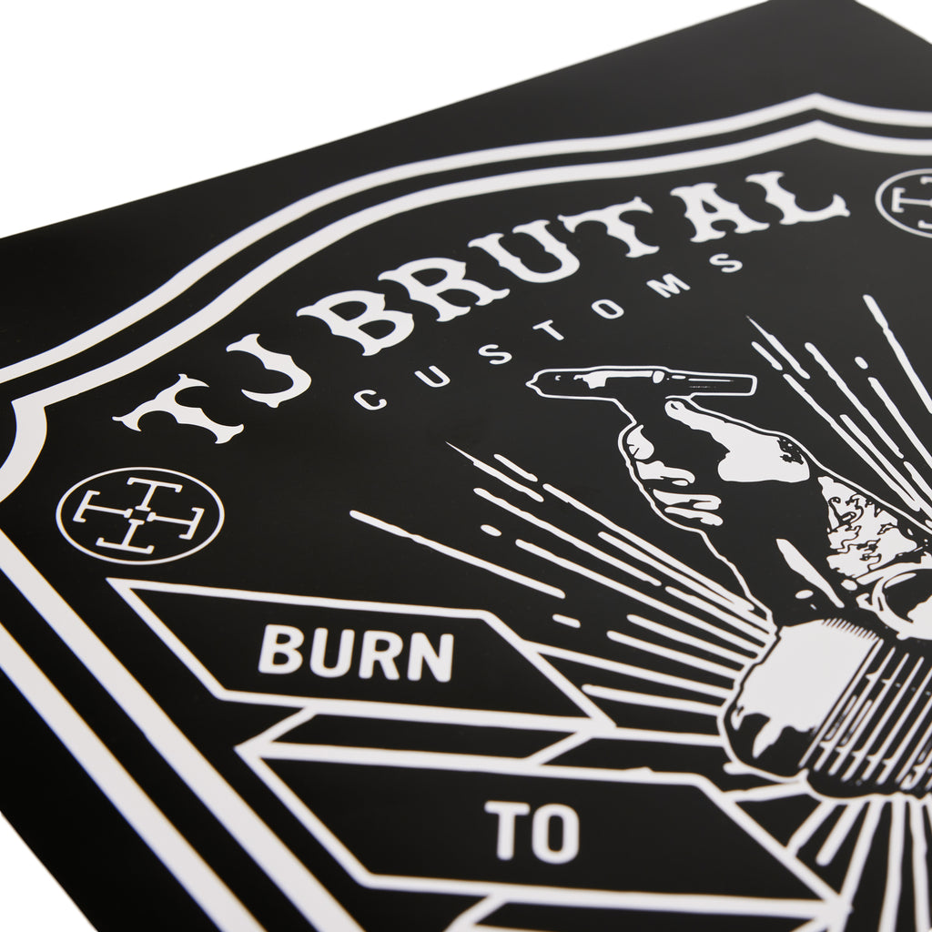 Burn to Ride Poster
