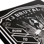 Burn to Ride Poster