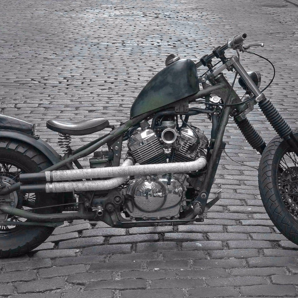 Tracker Exhaust Pipes - Honda Shadow VT600 VLX 600