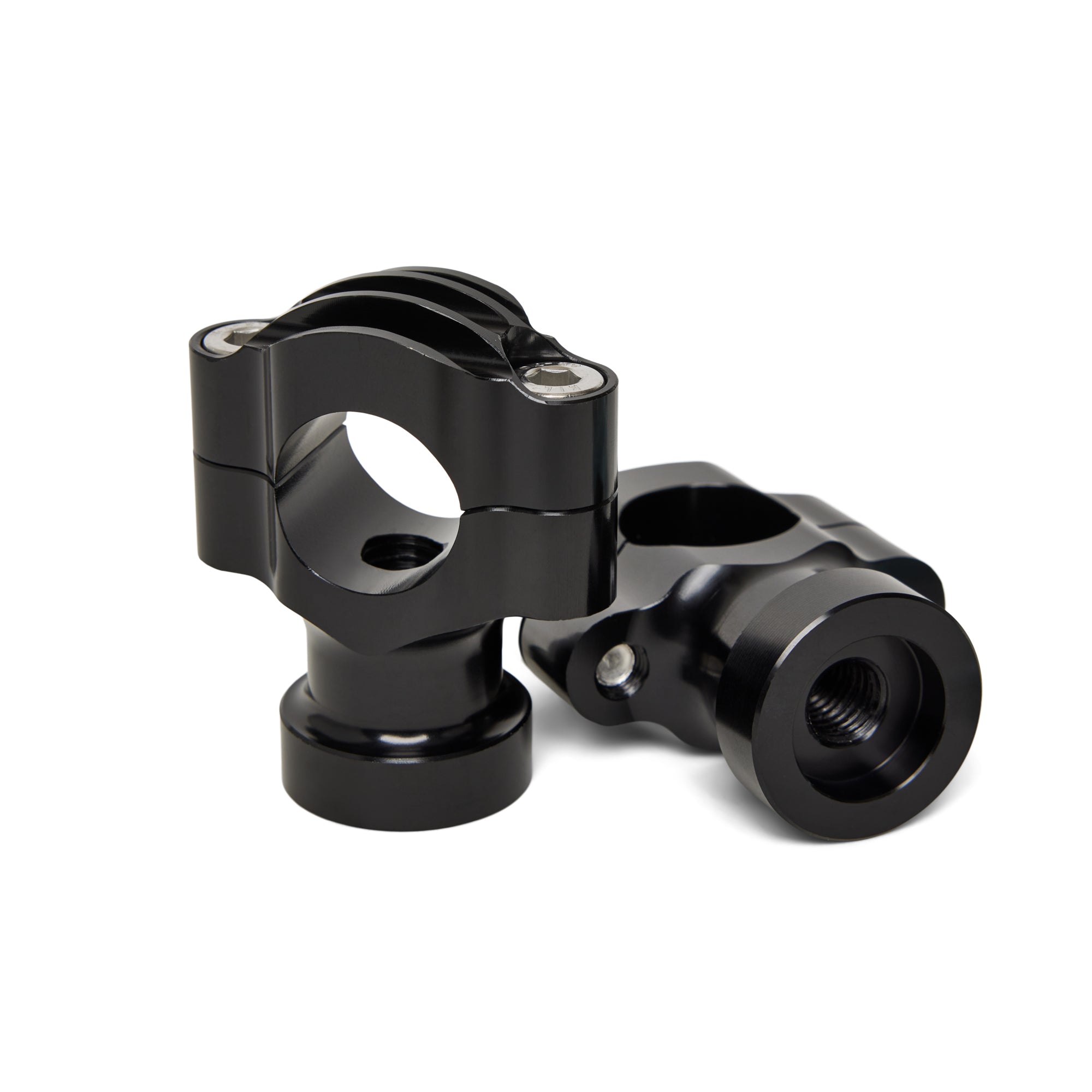 Finned Risers For 1" Handlebars - Fits VTX1300 All Years