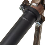 HI-LO Drag Exhaust for Honda Shadow VT750 - 2004 & Newer Aero Phantom Spirit - Cerakote Black