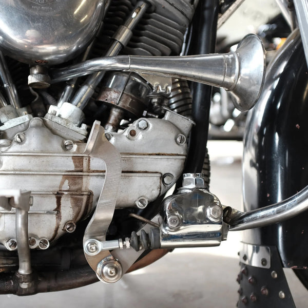 Harley Sling Shot Hydraulic Brake Pedal Kit - For Generator Pegs