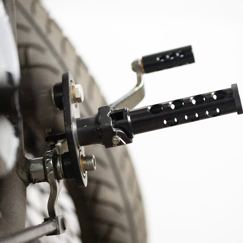 THE BLACK BOX - Complete Controls Kit - Grips, Pegs, Shifter, Brake Peg, Throttle Assembly & Carb Shield