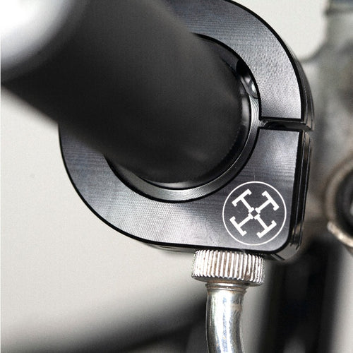 THE BLACK BOX - Complete Controls Kit - Grips, Pegs, Shifter, Brake Peg, Throttle Assembly & Carb Shield