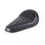 Libritor Mark I - Universal Solo Seat - Black Leather Padded - Diamond Stitch
