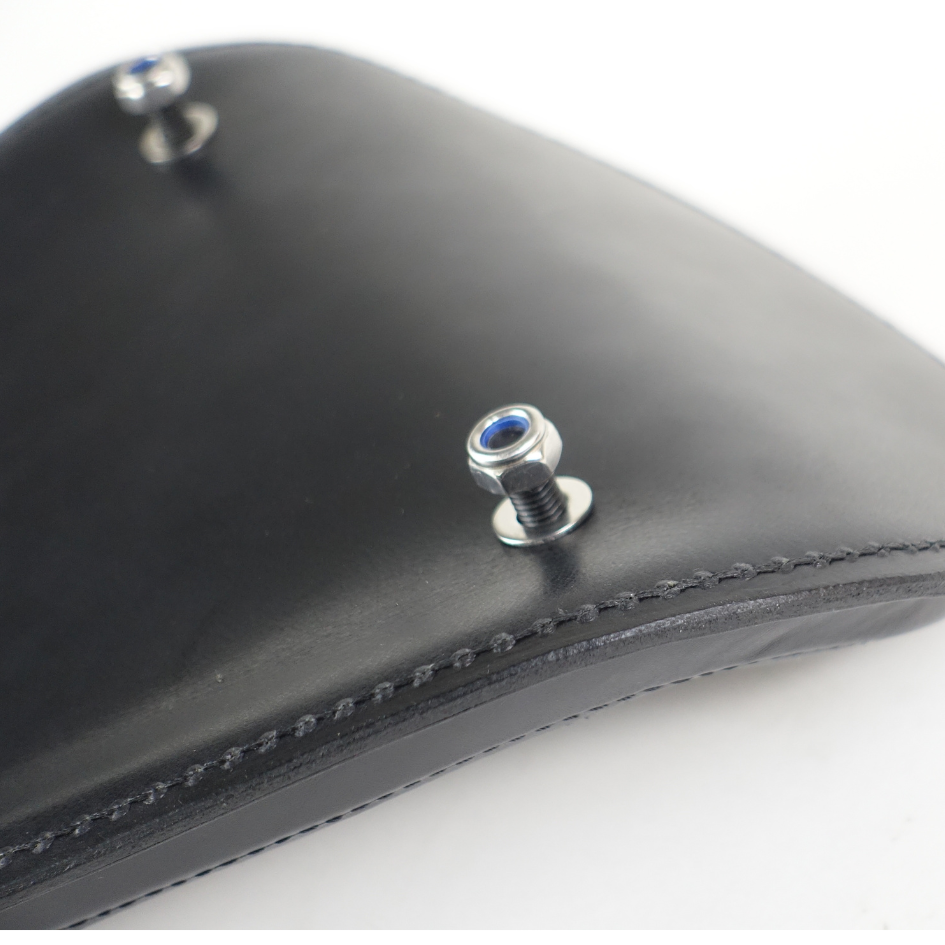 Libritor Mark I - Universal Solo Seat - Black Leather Padded - Diamond Stitch