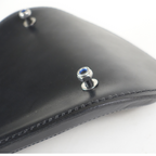 Libritor Mark I - Universal Solo Seat - Black Leather Padded - Diamond Stitch