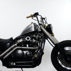 Malleus Machined Motorcycle Grips - Throttle Sleeve & Clutch Grip For 1" Bars