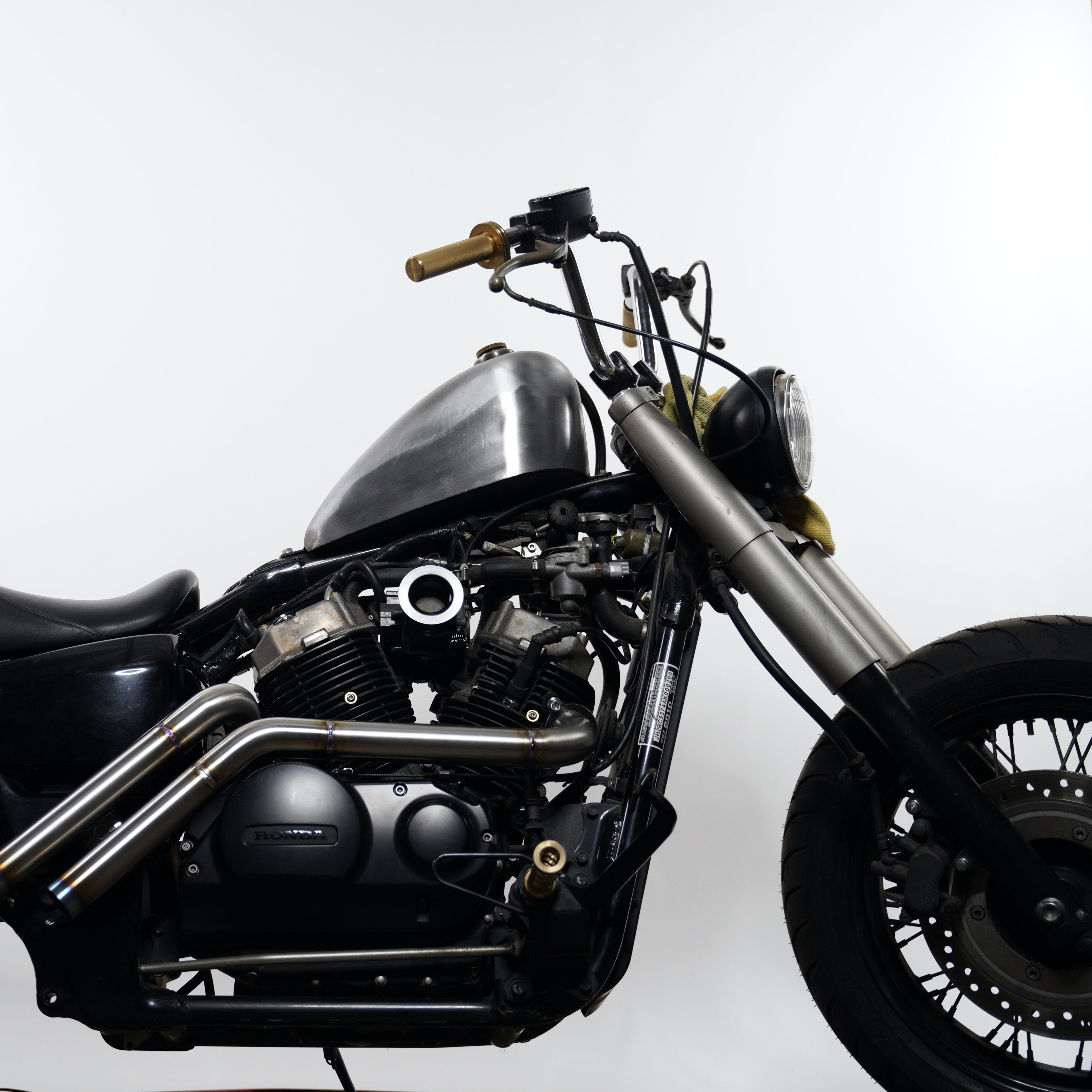 Malleus Machined Motorcycle Grips - Throttle Sleeve & Clutch Grip For 1" Bars