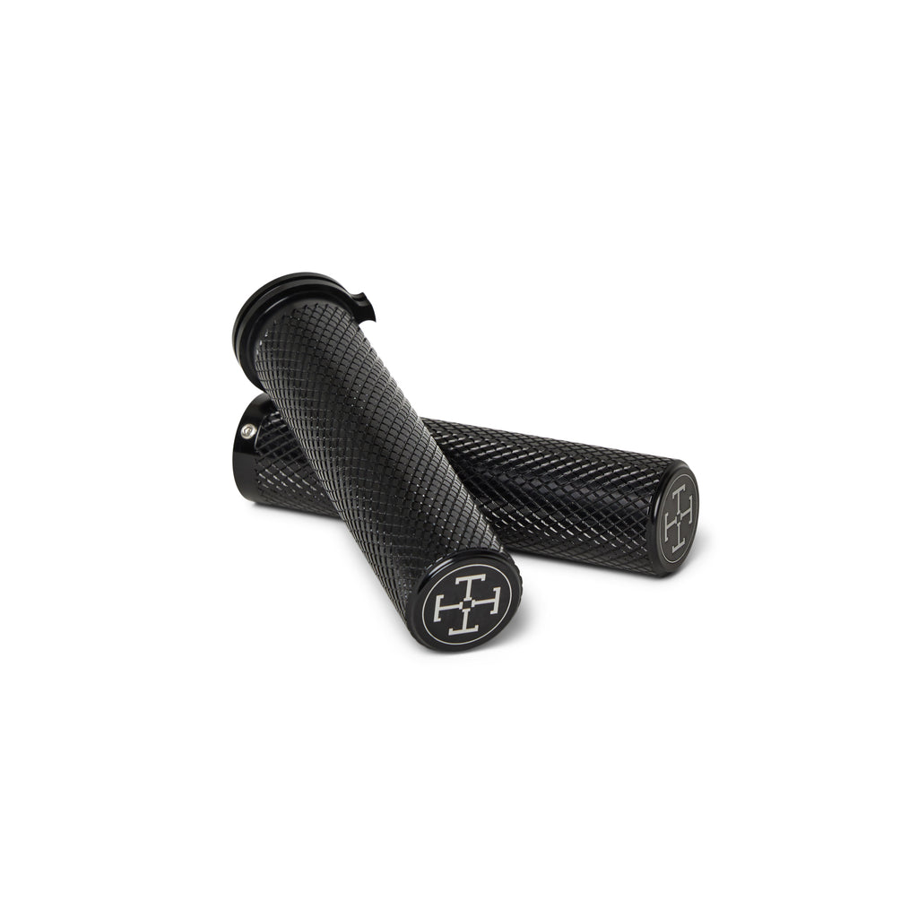 Malleus Machined Motorcycle Grips - Throttle Sleeve & Clutch Grip For 1" Bars
