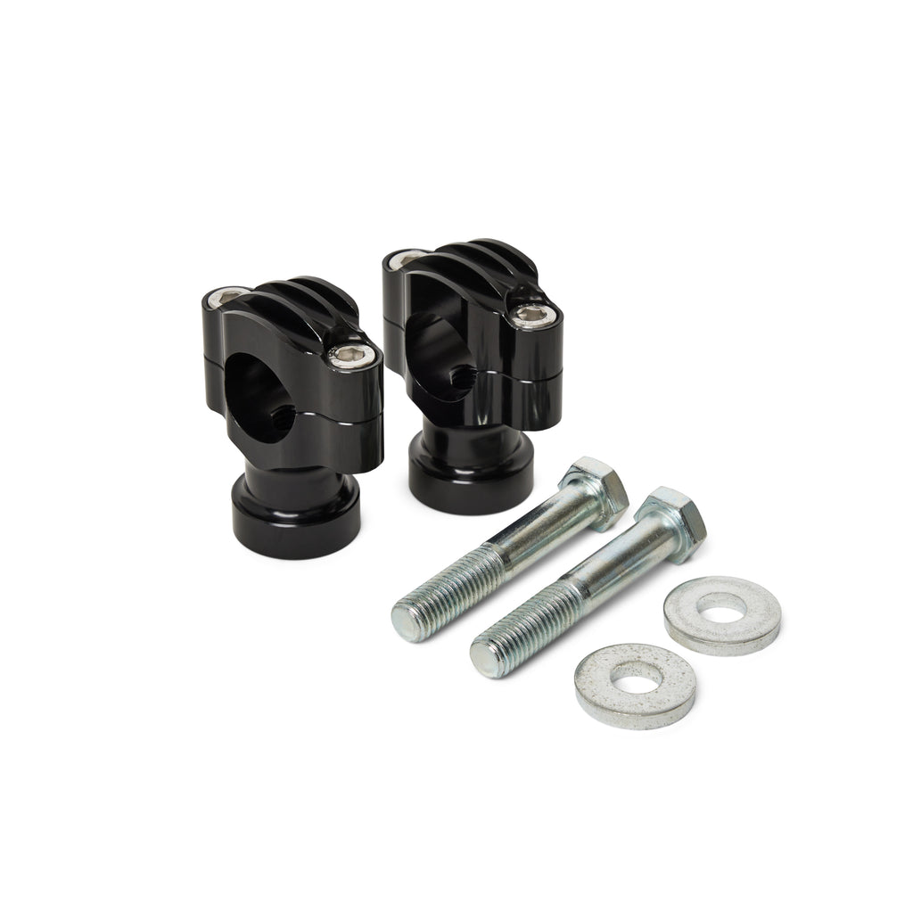 Finned Risers for Honda Shadows - Fits 1" Handlebars (2", 4" or 6" Rise)