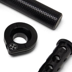 THE BLACK BOX - Complete Controls Kit - Grips, Pegs, Shifter, Brake Peg, Throttle Assembly & Carb Shield