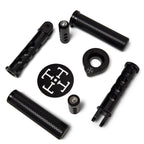 THE BLACK BOX - Complete Controls Kit - Grips, Pegs, Shifter, Brake Peg, Throttle Assembly & Carb Shield