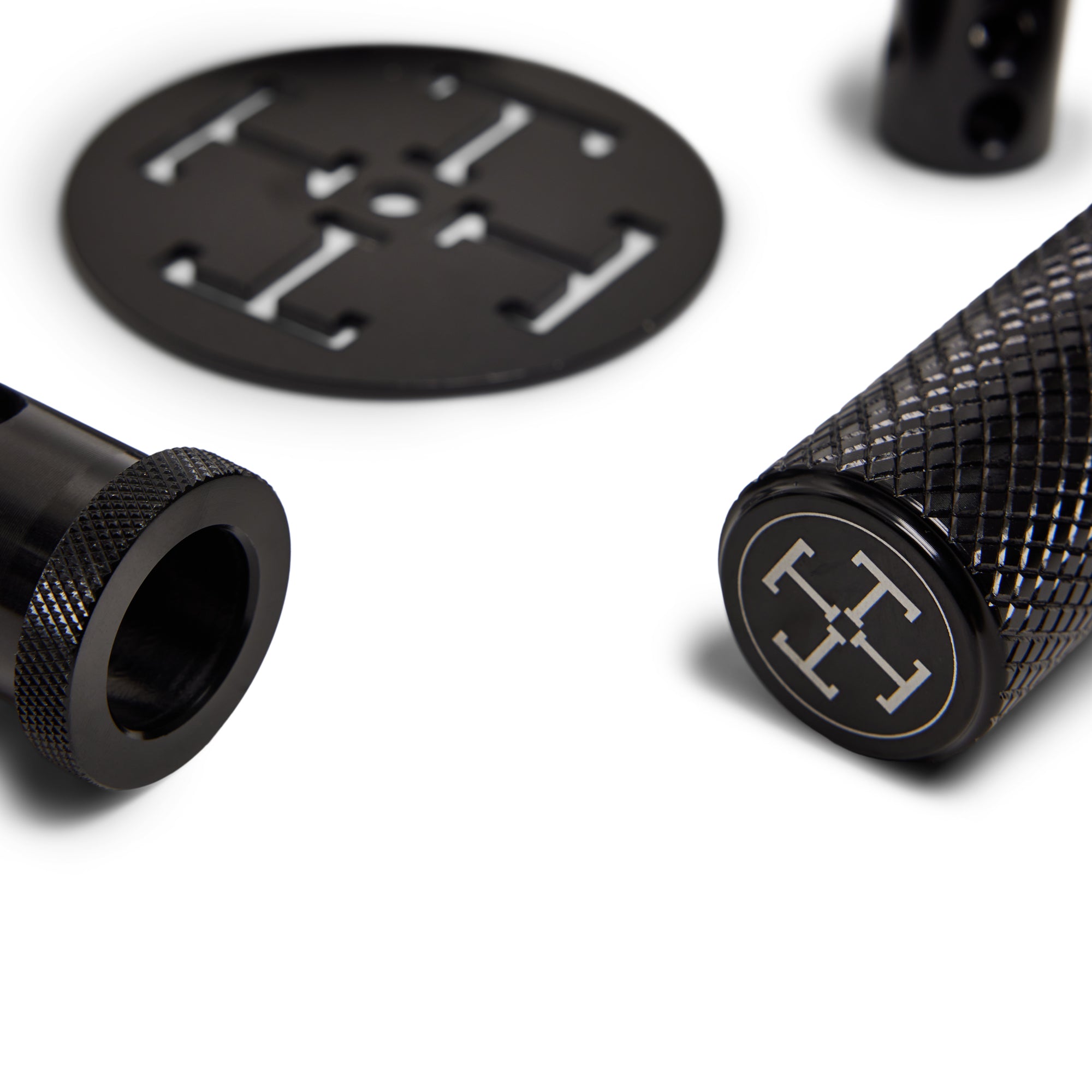 THE BLACK BOX - Complete Controls Kit - Grips, Pegs, Shifter, Brake Peg, Throttle Assembly & Carb Shield