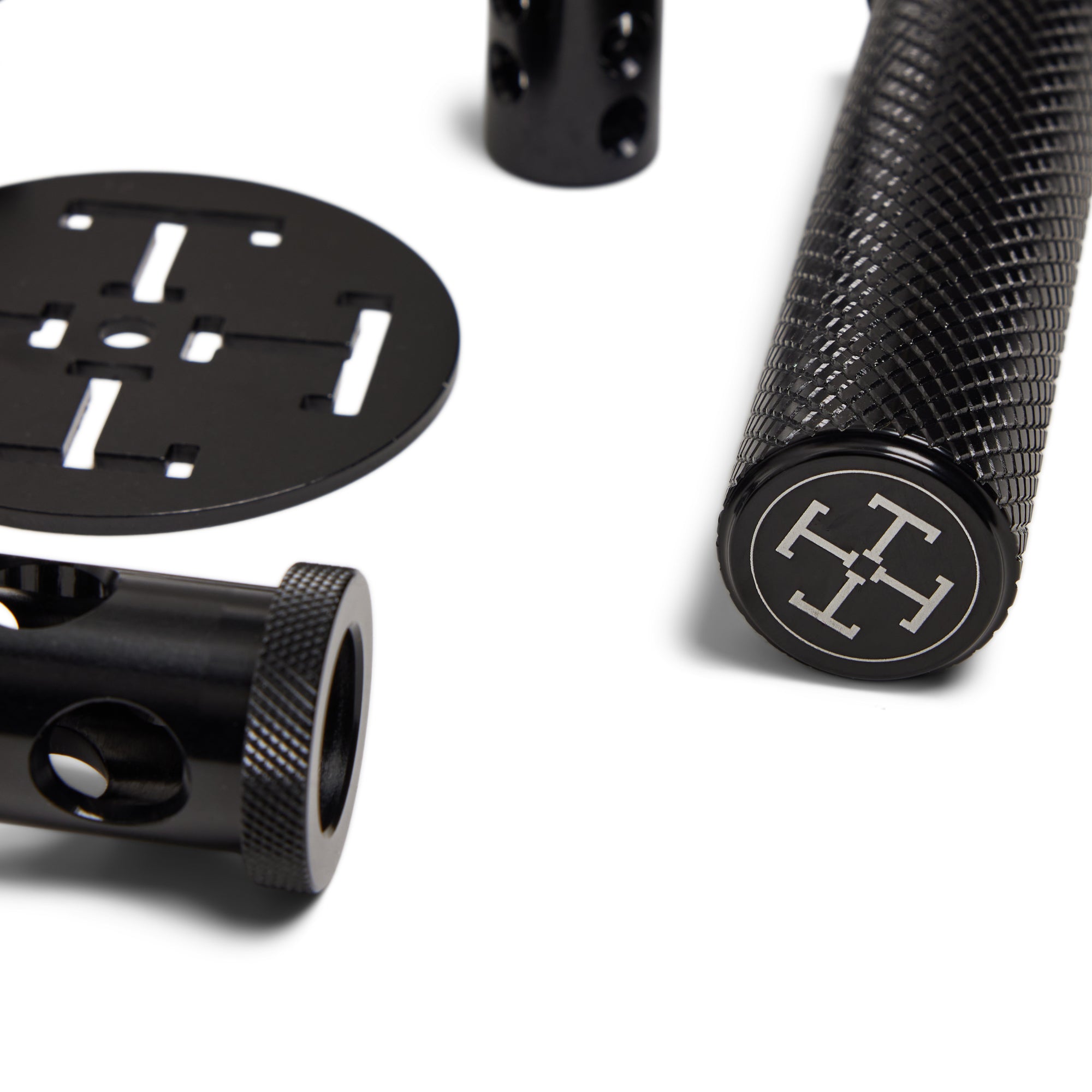 THE BLACK BOX - Complete Controls Kit - Grips, Pegs, Shifter, Brake Peg, Throttle Assembly & Carb Shield