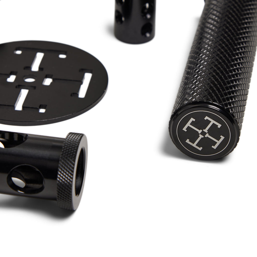 THE BLACK BOX - Complete Controls Kit - Grips, Pegs, Shifter, Brake Peg, Throttle Assembly & Carb Shield