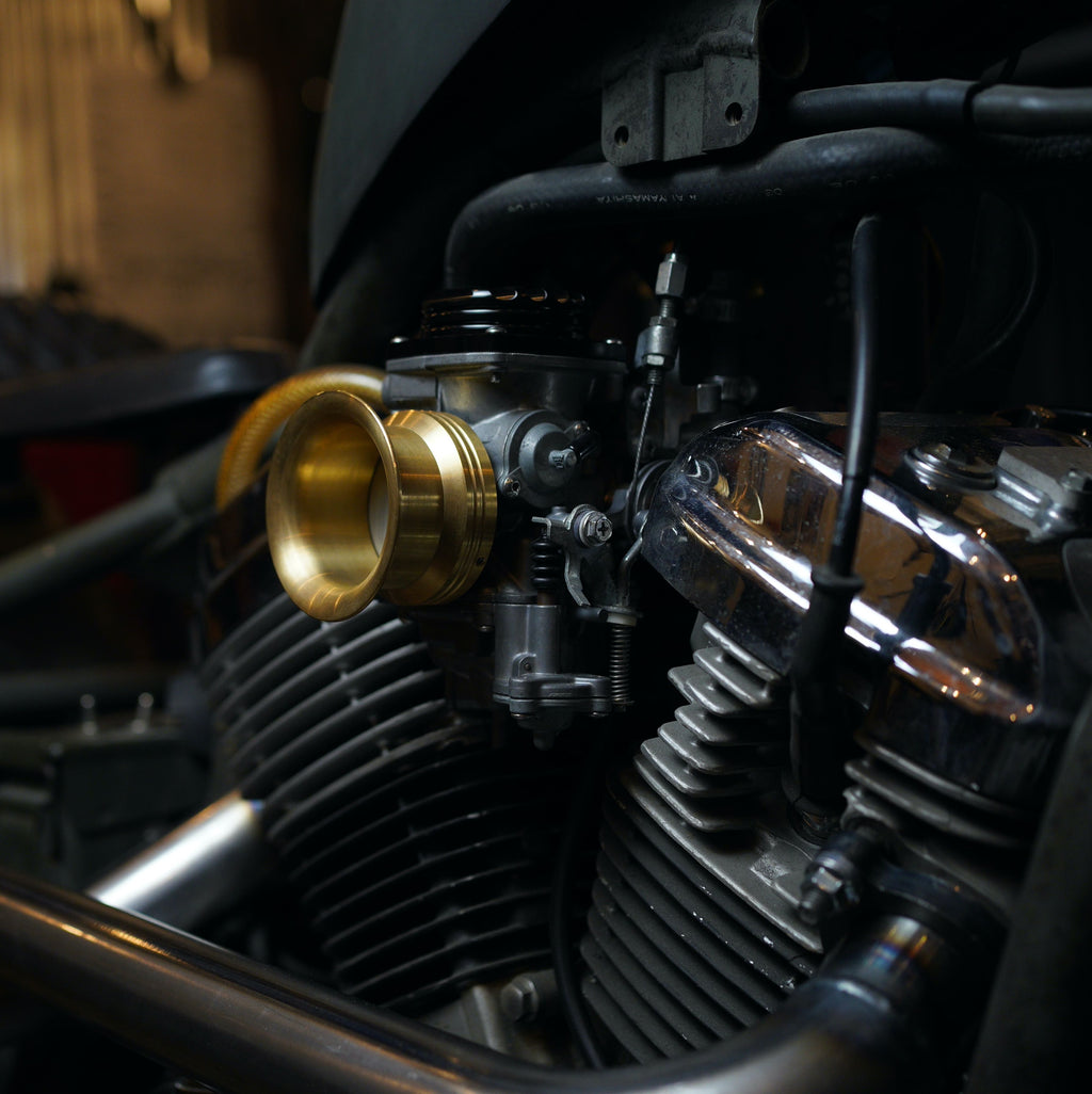 Velocity Stacks - Honda Shadow VLX VT600 VT750 and Kawasaki VN800 - Single Carb