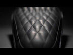 Libritor Mark I - Universal Solo Seat - Black Leather Padded - Diamond Stitch
